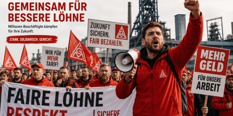 Las negociaciones salariales vuelven a ganar fuerza en Alemania. Durante 2026, varios sectores importantes discuten nuevos convenios colectivos.