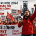 Las negociaciones salariales vuelven a ganar fuerza en Alemania. Durante 2026, varios sectores importantes discuten nuevos convenios colectivos.
